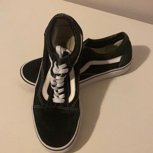 Vans lace up shoes women’s size 9